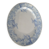 Plat faïence Terre de fer