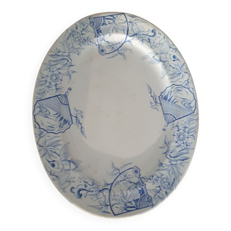 Terre de fer earthenware dish