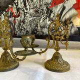 Bougeoirs bronze