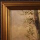 Painting landscape signed by M. Gheduzzi from the 40s