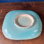Large fruit bowl / centrepiece in glazed ceramic from the 1970s.