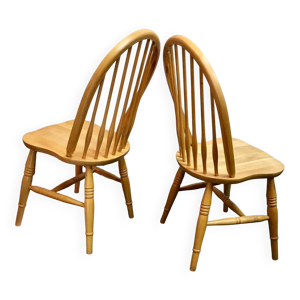 Paire chaises windsor