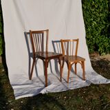 Set of a Baumann chair and its children's chair
