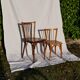 Set of a Baumann chair and its child's chair