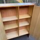 Scandinavian wardrobe with 2 sections in oak from the 1970s.