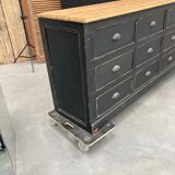 Old 15-drawer trade cabinet