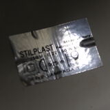 Lamp, vintage e-reader design 70 stilplast