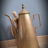 Brass coffee maker