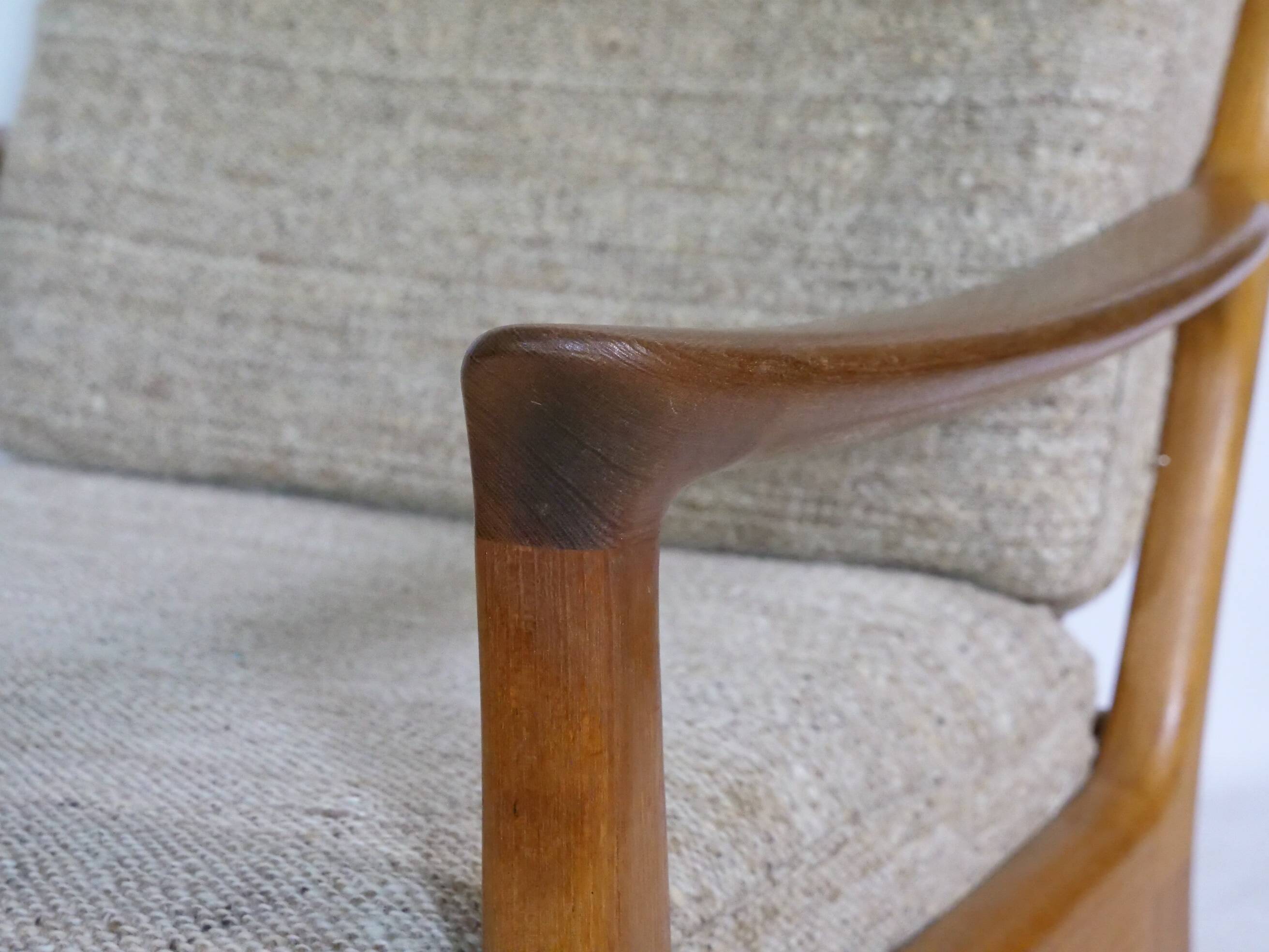 Mid-Century Teak Lounge Chairs by Juul Kristensen, Denmark, 1960s