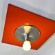 Midcentury pair of flush mounts by Kinkeldey, Germany, 1970s (never used)