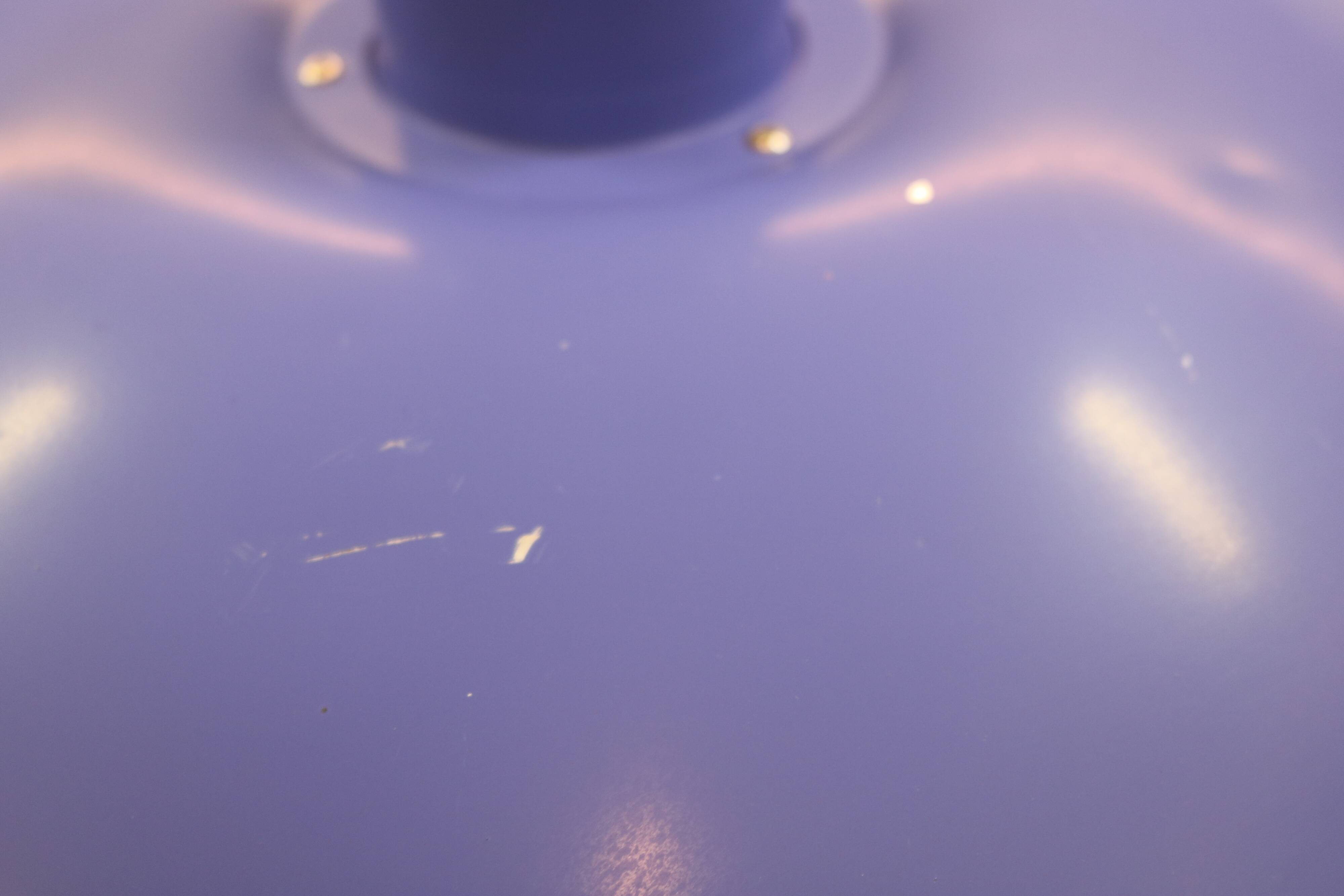 Blue Louis Poulsen PH 4/3 Pendant Lamp: 1970s Scandinavian Design