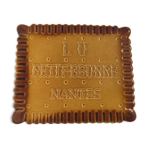 Underside Lu Petit-Beurre Nantes earthenware