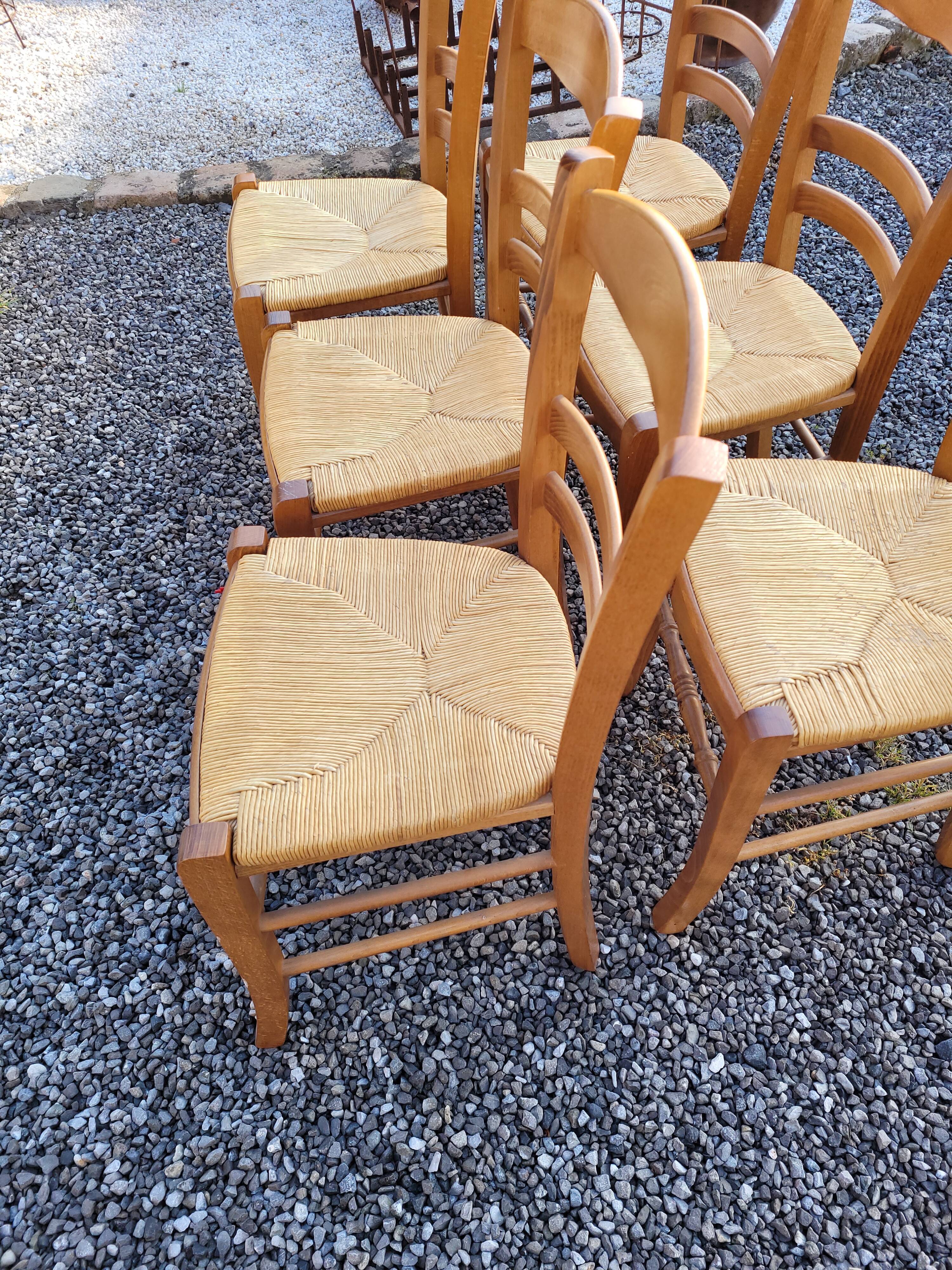 Set de 6 chaises