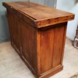 Solid wood office sideboard