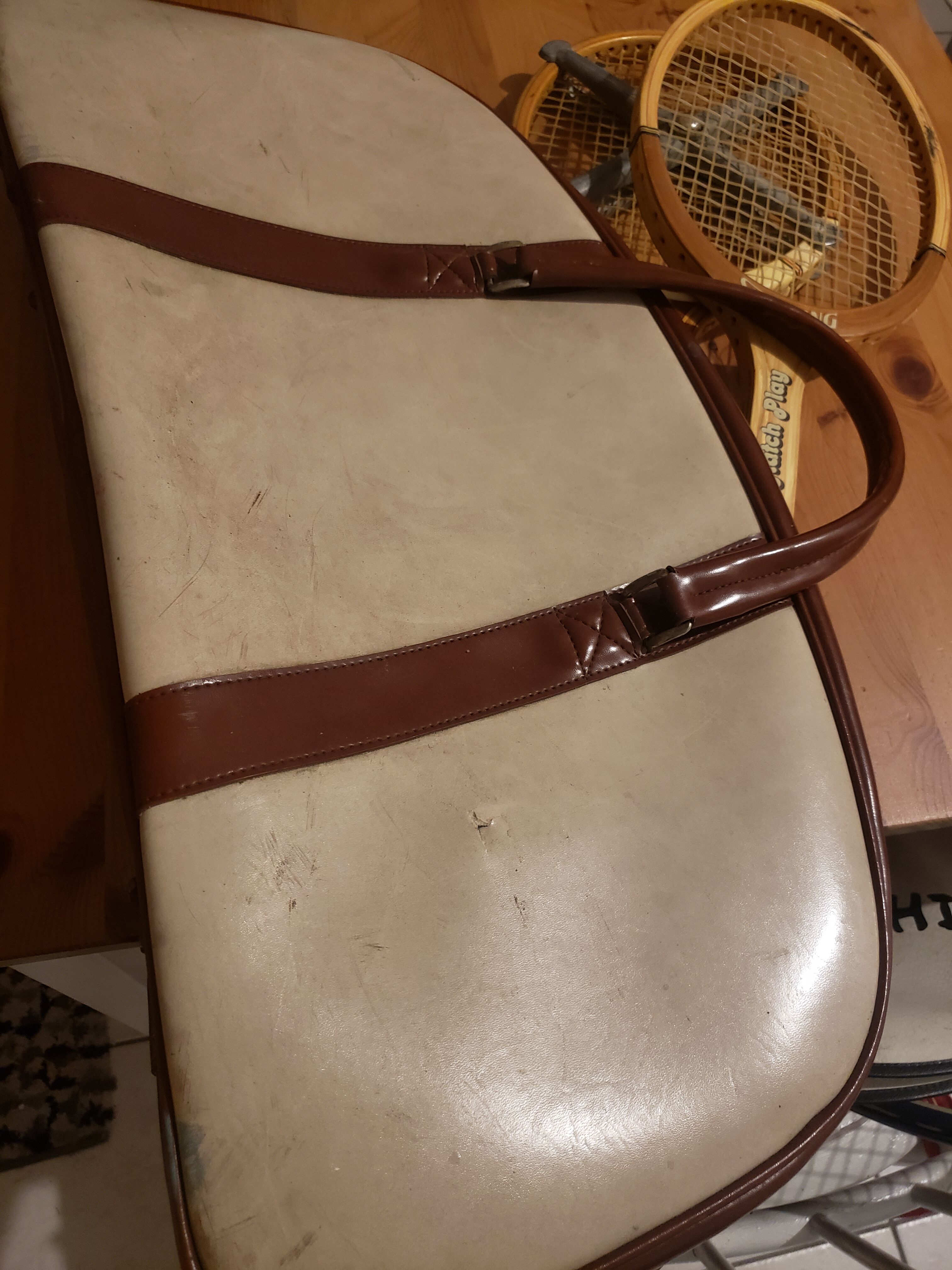 Tennis rackets & bag