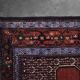 Vintage Hand-Woven Middle Eastern Oriental Senneh Rug, 1960s