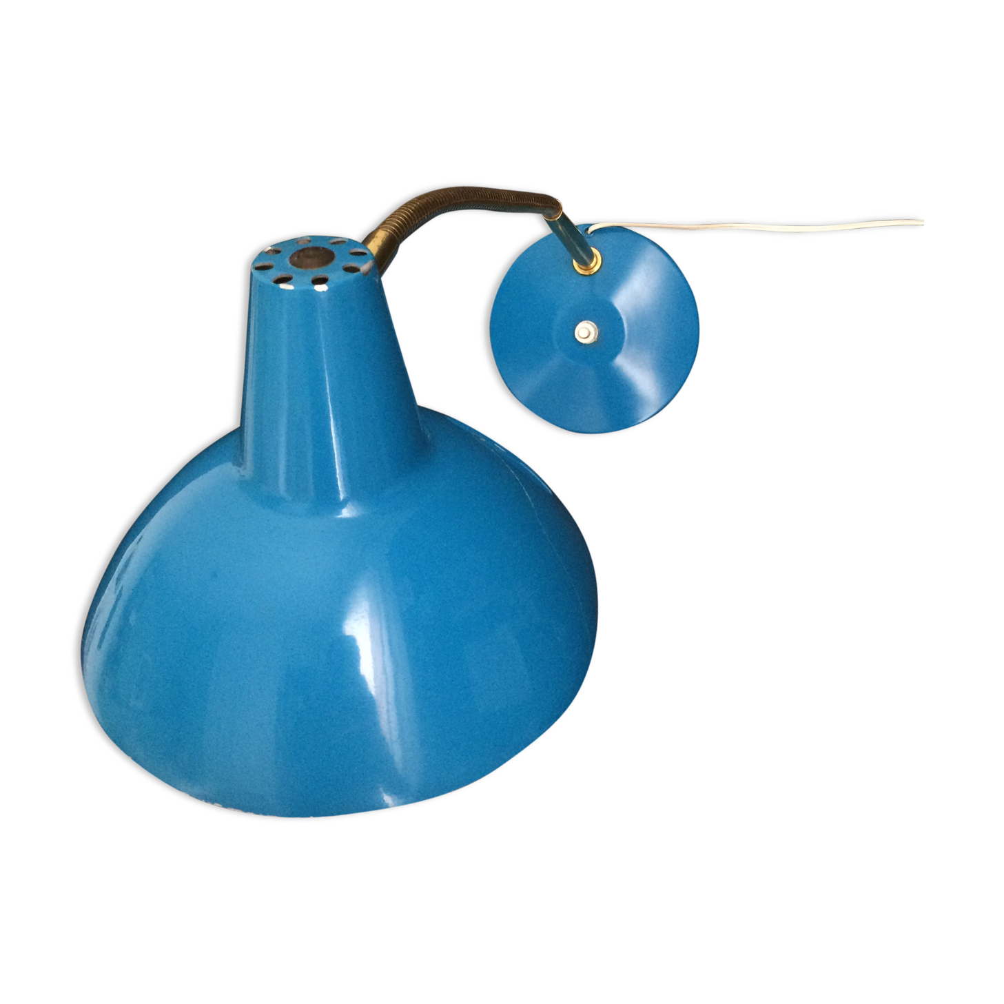 Gypsy blue 50s lamp