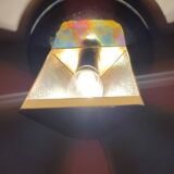 Aplique de pared iridiscente. España, 1980s.