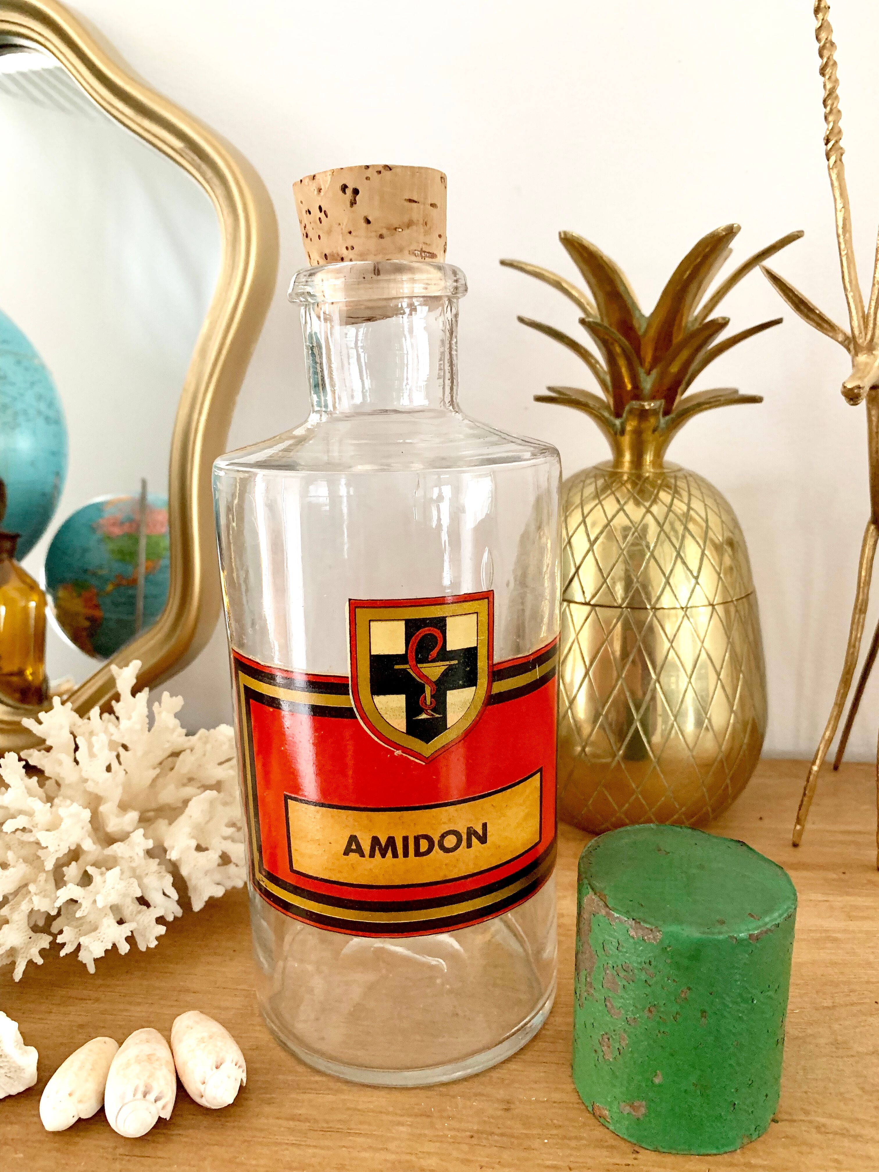 Former "Amidon" pharmacy bottle
