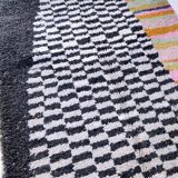 Handmade pure wool rug, size 150 x 250 cm