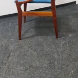 A set of 6 Vintage Danish design dining chairs by Vestervig Eriksen