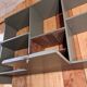 Wall shelf with lockers