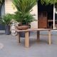 Table basse fabrication artisanale