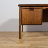 Mid-century teak desk by Sten Blomberg for Seffle Möbelfabrik, Sweden, 1960s