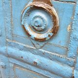 Antique Burmese teak dowry chest