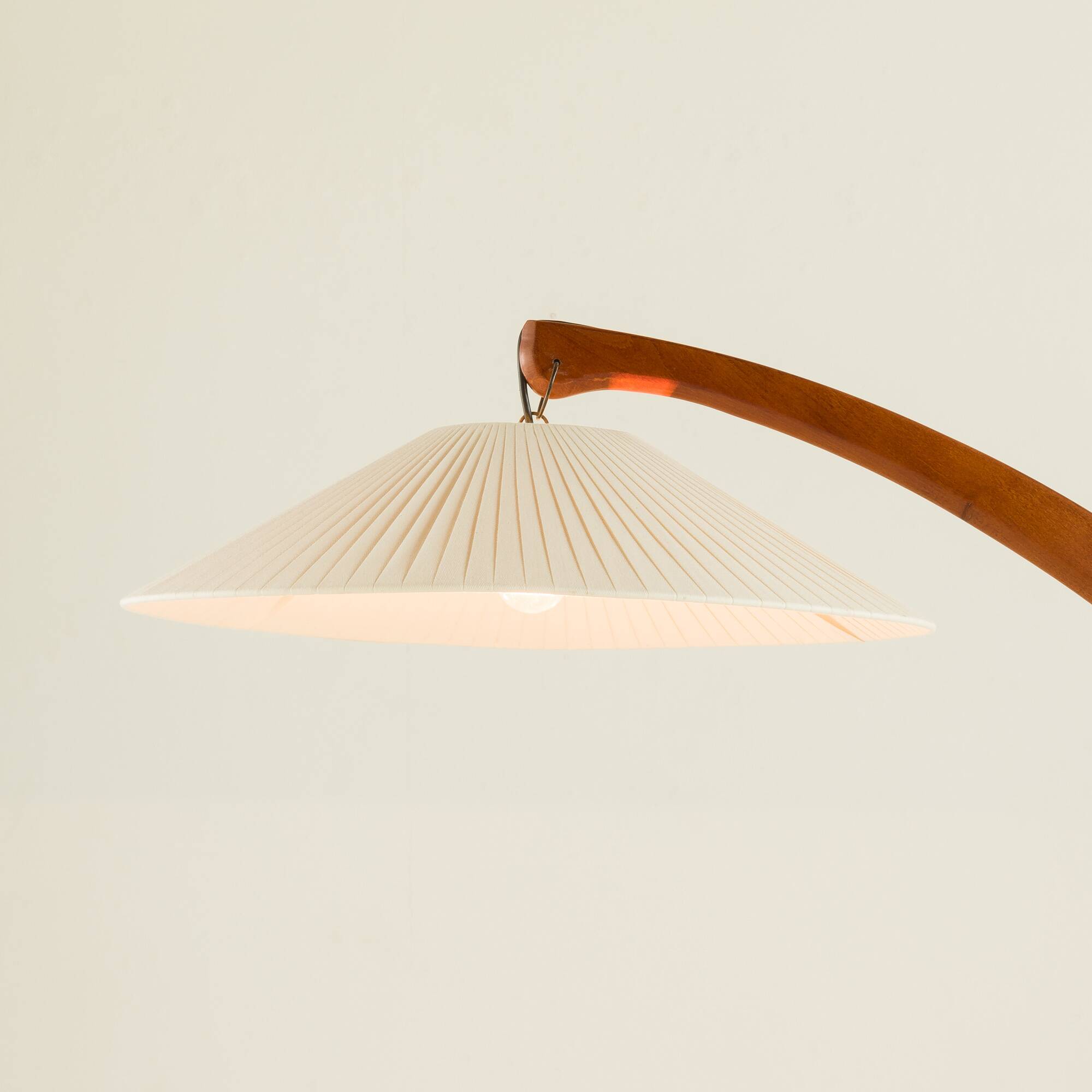 Italian mid century arc floor lamp, 1970s