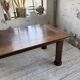 Dudouyt oak dining table 1940