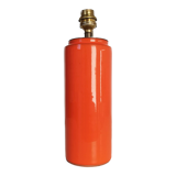Ceramic lamp stand, orange