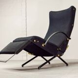 First Edition Osvaldo Borsani P40 Adjustable Tecno Lounge Chair, Italy 50s