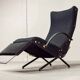 First Edition Osvaldo Borsani P40 Adjustable Tecno Lounge Chair, Italy 50s