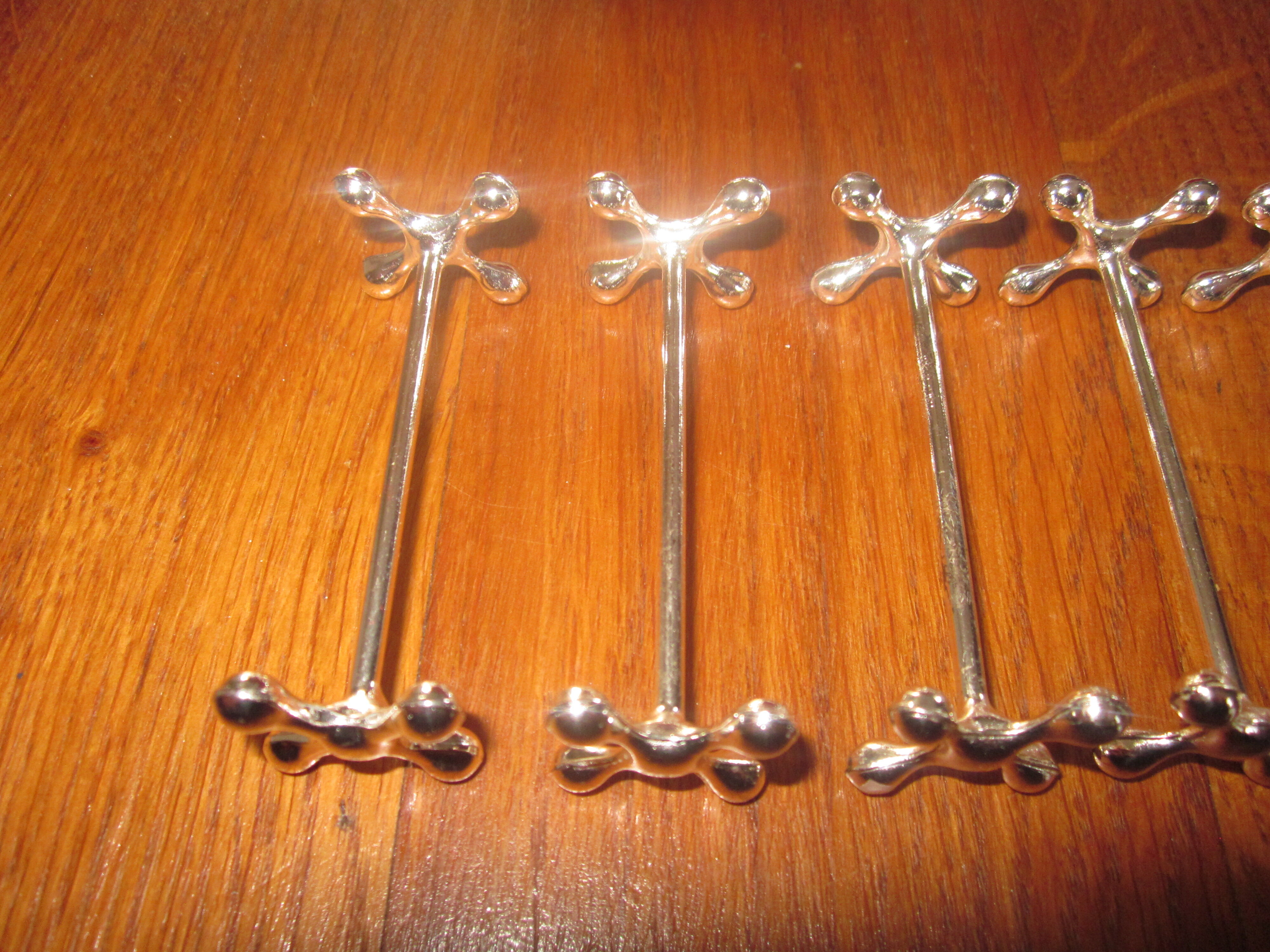 12 silver metal knife holder wmf