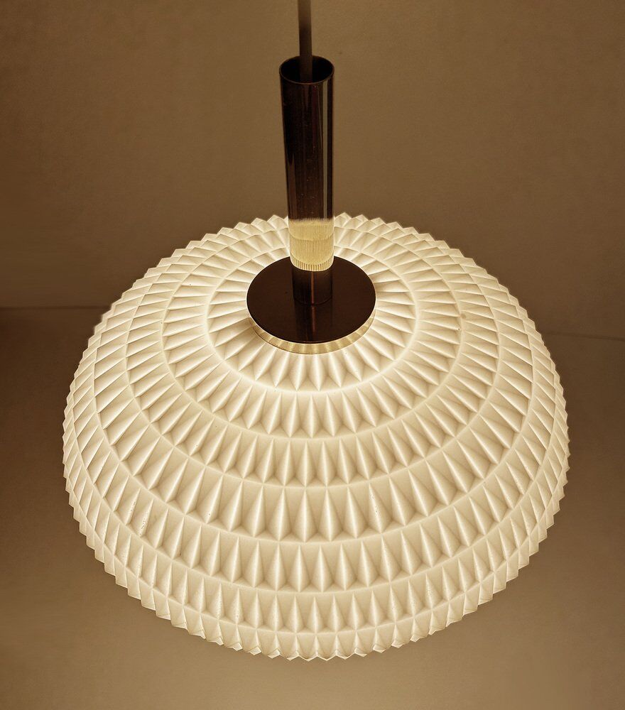 Vintage scandinavian pendant light , 1960s