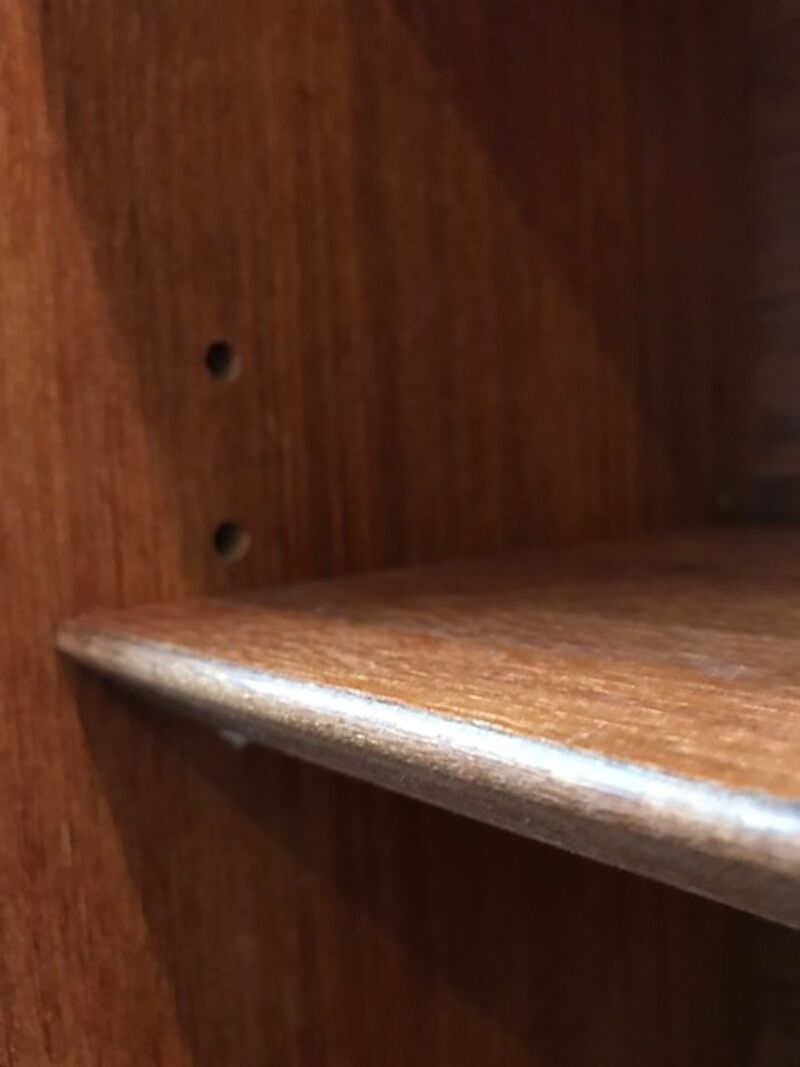 Scandinavian bookcase in teak around 1960