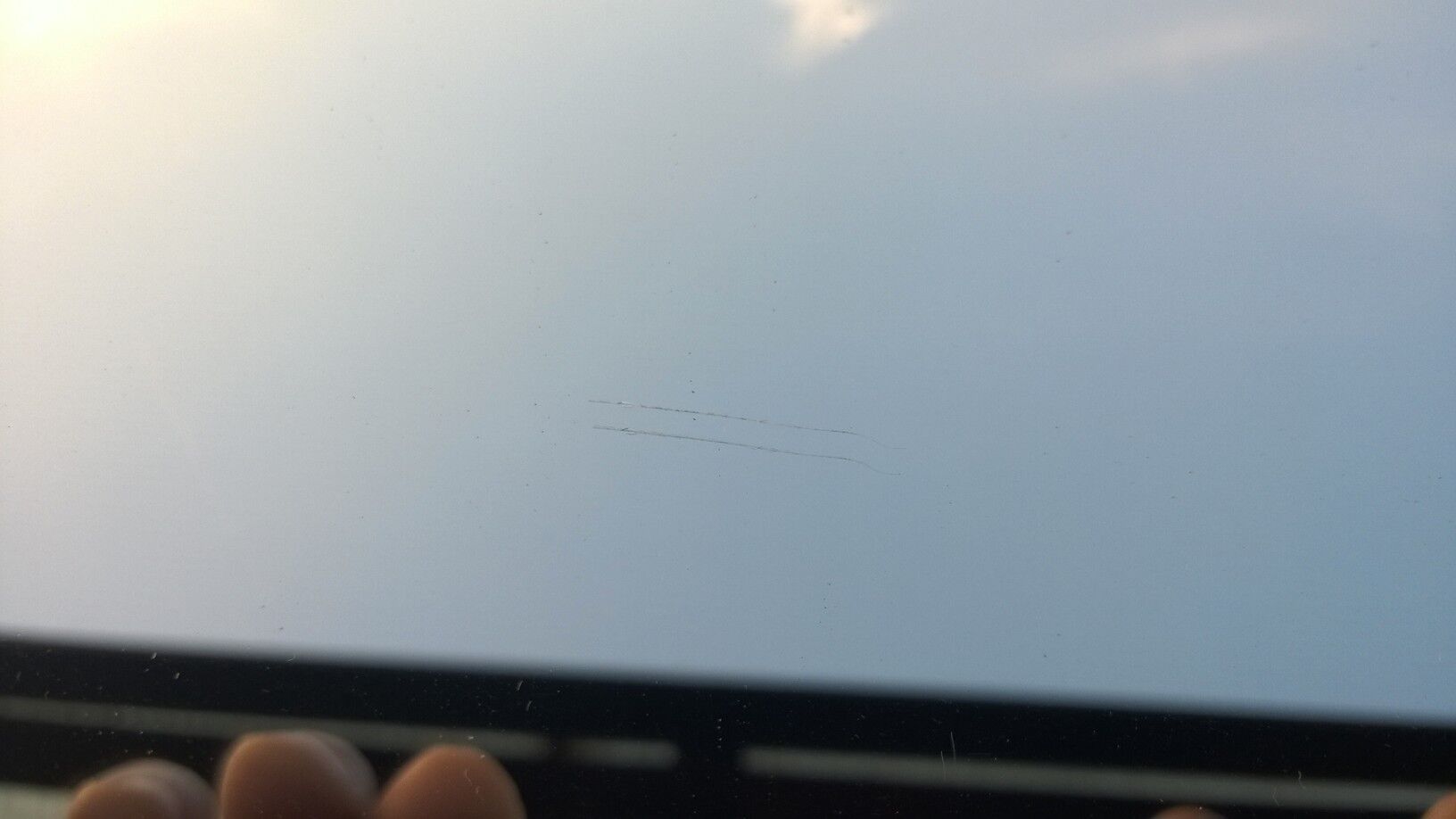 Mirror 1960s 72x32cm