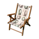 Fauteuil pliant PLIDEAL enfant des années 1950