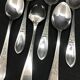6 English teaspoons silver metal box