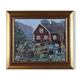 Oil painting Sweden 1970