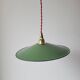 Workshop suspension in enamelled sheet metal
