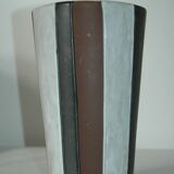 vase in sandstone by Elchinger, ceramic around 1960