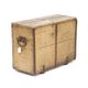 Antique 19th Century Primitive Weathered Painted Transport Chest