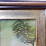 Hand painting on copper signed and numbered