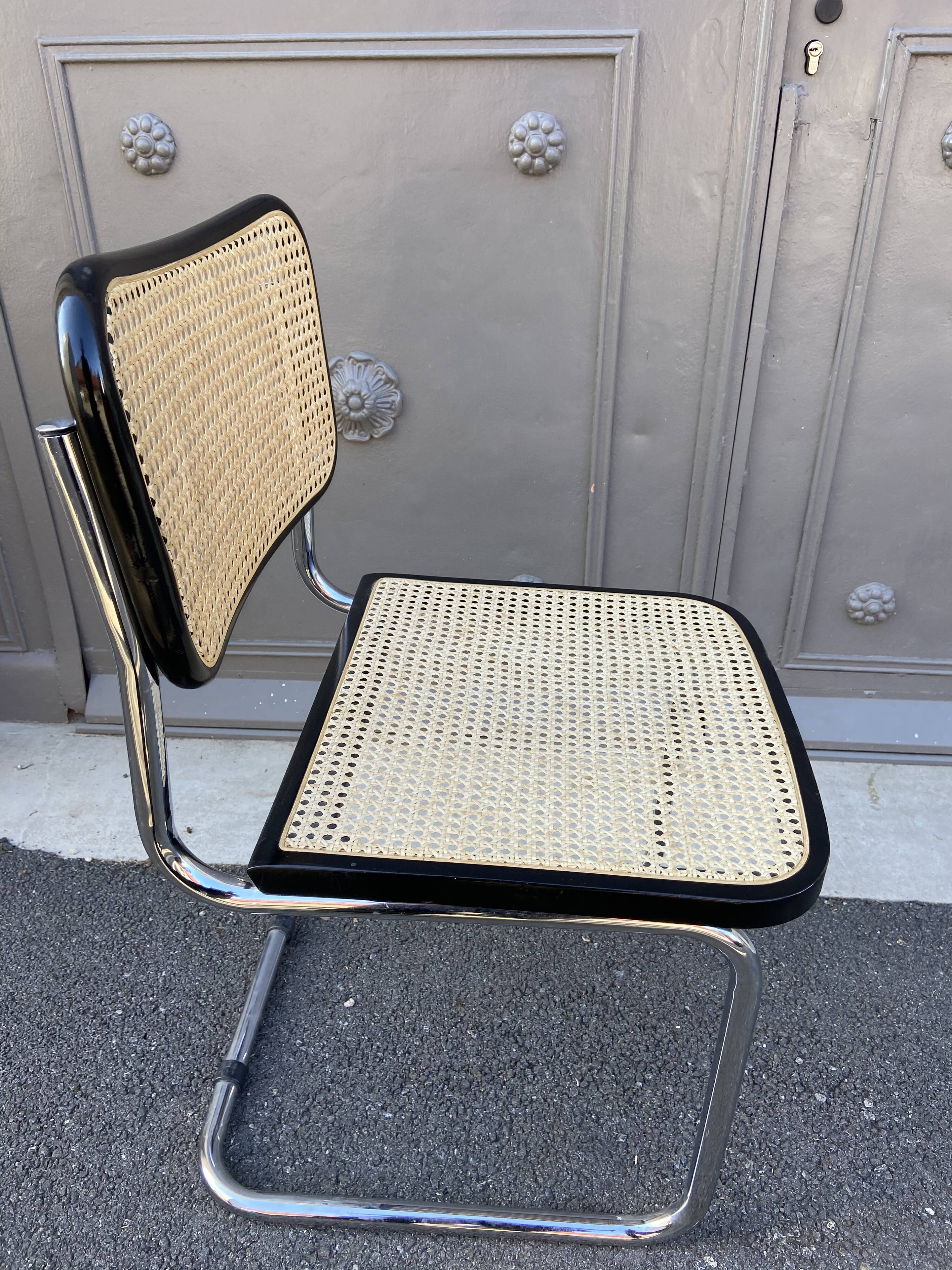 Cesca B32 chair by Marcel Breuer Cesca B32 italia 1980 design