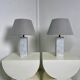 Pair of lamps by Barbier, 1960.