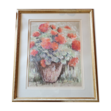 Table geraniums