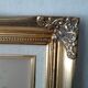 Frame painting with oil signed