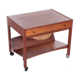 Danish Design Teak Wooden Side Table and Sewing Box,1960s